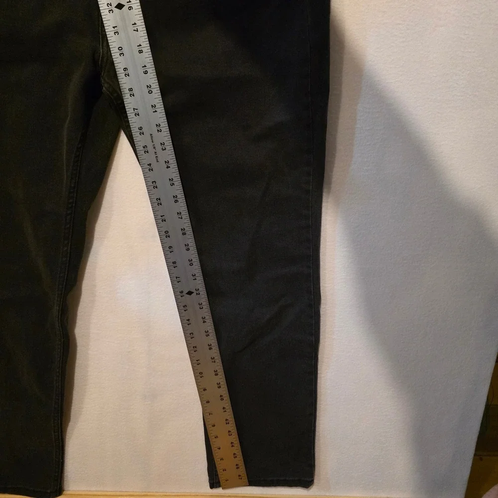 Levi's 511 Slim Jeans Mens 38x30 Black Stretch Denim 04511-3042